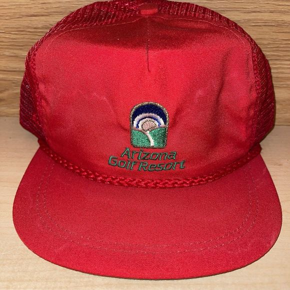 Vintage Tucson Arizona Golf Resort Club Strapback Hat Cap USA Rare - Picture 2 of 11